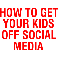 How To Get Your Kids Off Social Media Logo